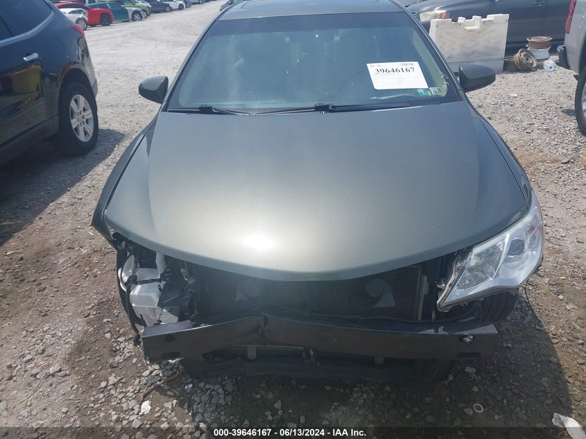 2012 Toyota Camry Xle VIN: 4T1BF1FK9CU557407 Lot: 39646167