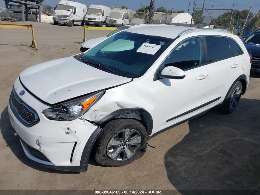 2019 Kia Niro Lx VIN: KNDCB3LC4K5325724 Lot: 39646169