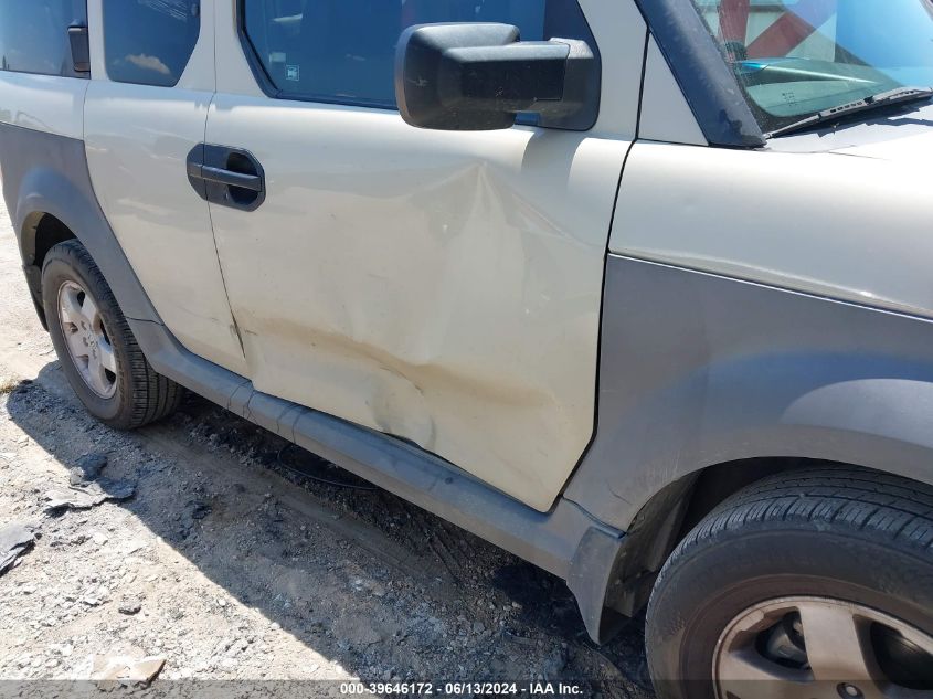 2005 Honda Element Ex VIN: 5J6YH28655L016727 Lot: 39646172