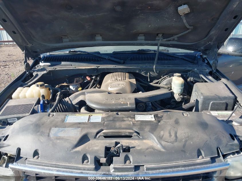 2001 Chevrolet Tahoe Lt VIN: 1GNEK13T21R142687 Lot: 39646183