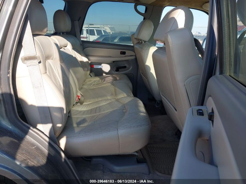 2001 Chevrolet Tahoe Lt VIN: 1GNEK13T21R142687 Lot: 39646183