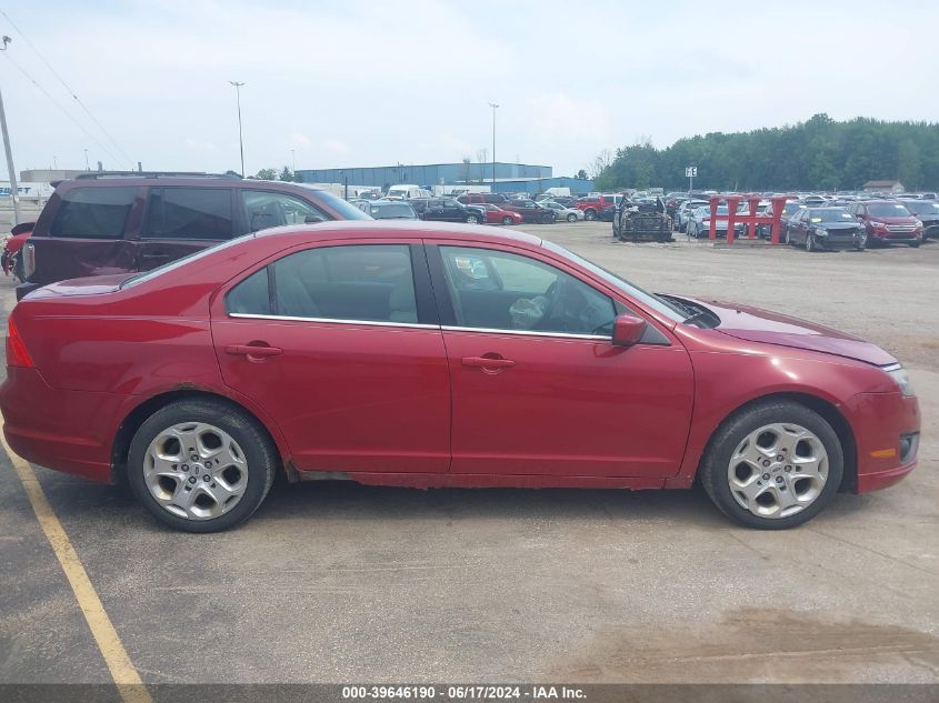 2010 Ford Fusion Se VIN: 3FAHP0HA2AR131661 Lot: 39646190