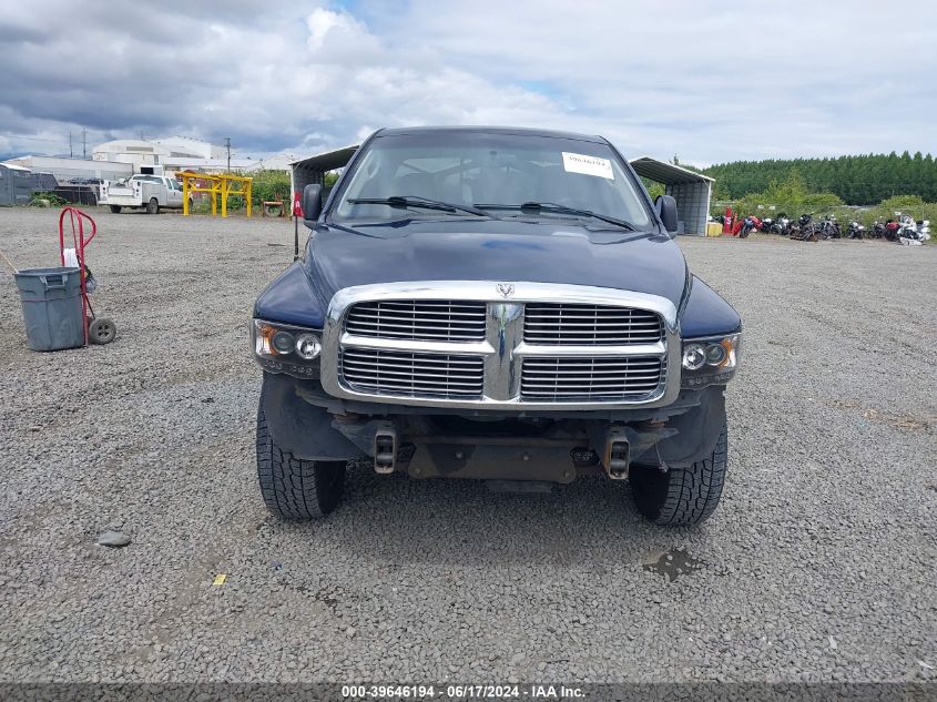 2003 Dodge Ram 1500 Slt/Laramie/St VIN: 1D7HU18D23J633401 Lot: 39646194