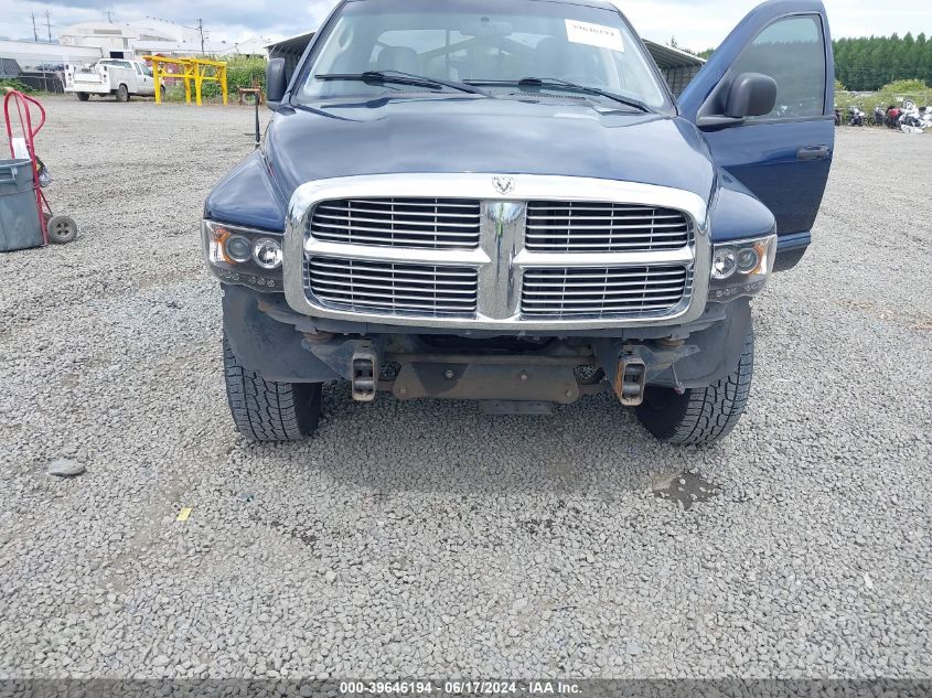 2003 Dodge Ram 1500 Slt/Laramie/St VIN: 1D7HU18D23J633401 Lot: 39646194