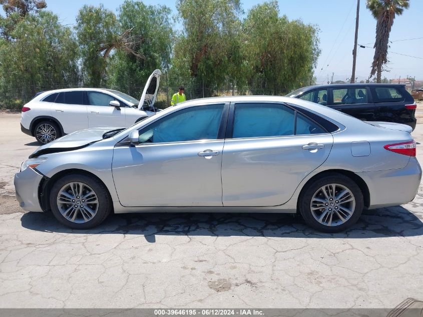 2016 Toyota Camry Se VIN: 4T1BF1FK3GU227882 Lot: 39646195