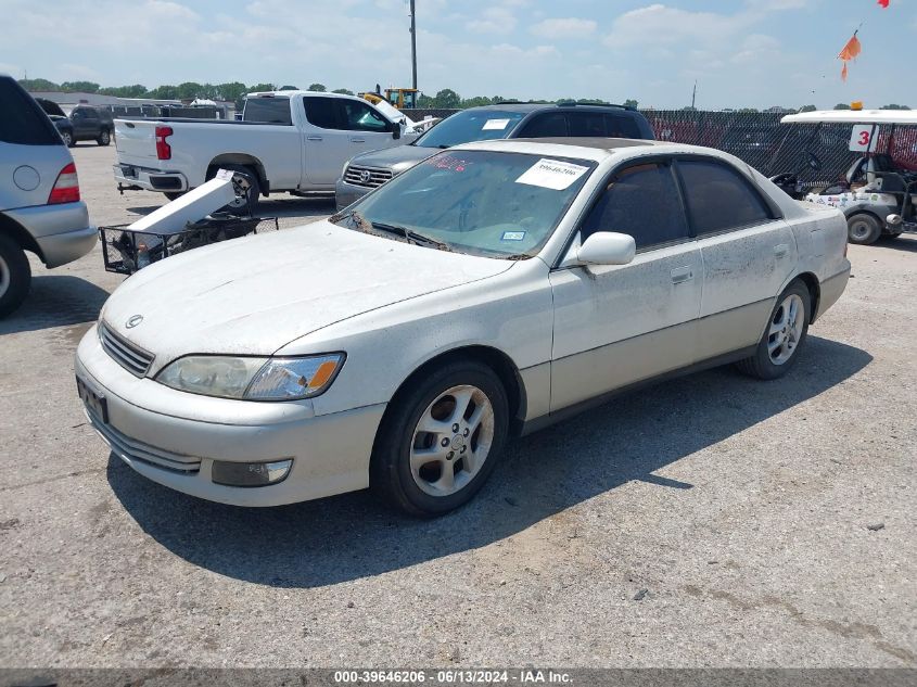 2000 Lexus Es 300 VIN: JT8BF28G0Y5084001 Lot: 39646206