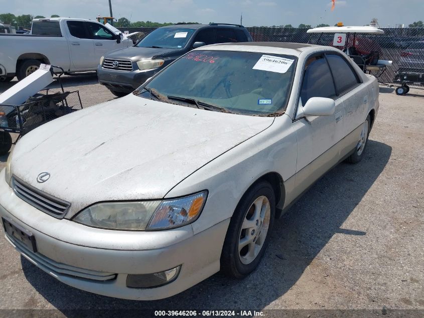 2000 Lexus Es 300 VIN: JT8BF28G0Y5084001 Lot: 39646206