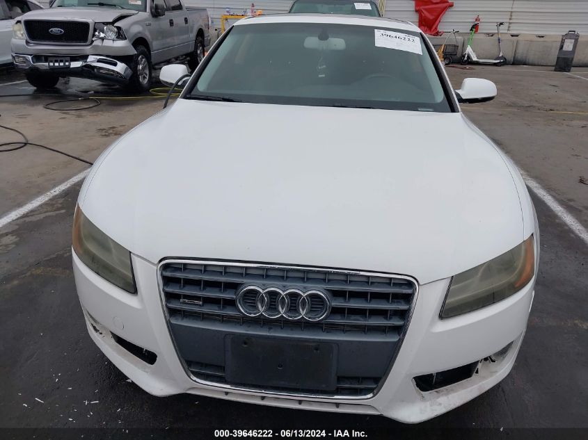 2011 Audi A5 2.0T Premium VIN: WAULFAFR3BA082727 Lot: 39646222