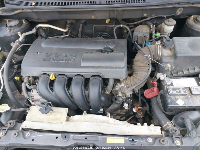 2003 Toyota Corolla Le VIN: JTDBR32E630050382 Lot: 39646226