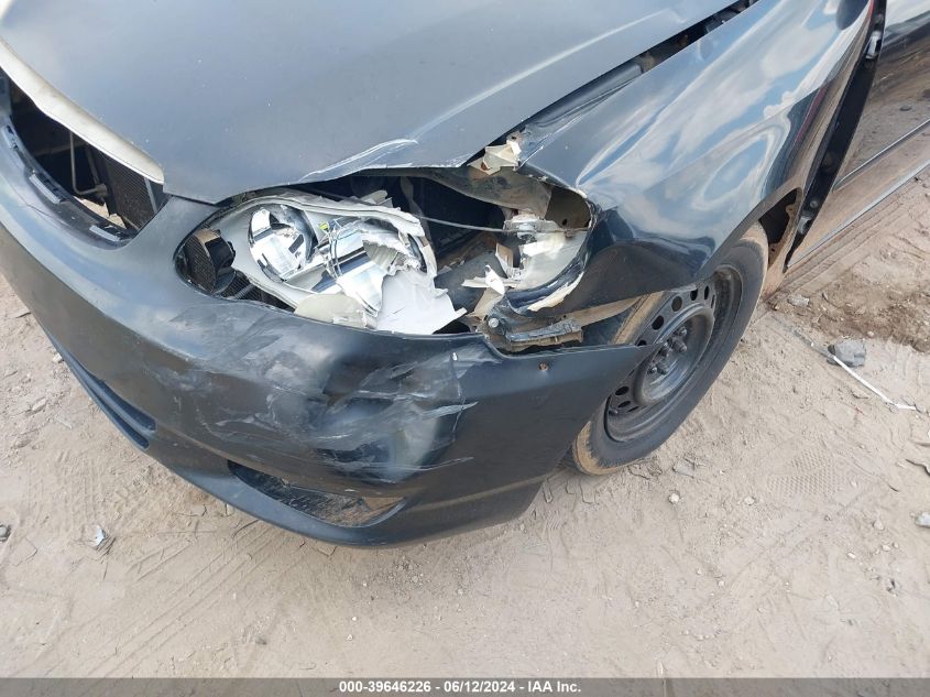 2003 Toyota Corolla Le VIN: JTDBR32E630050382 Lot: 39646226