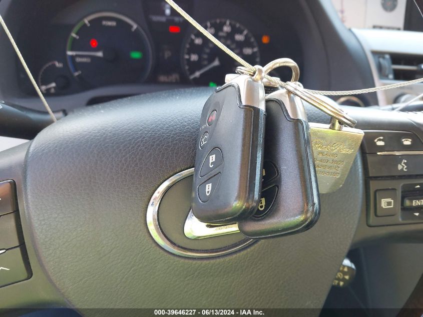 2012 Lexus Rx 450H VIN: JTJBC1BA8C2426987 Lot: 39646227