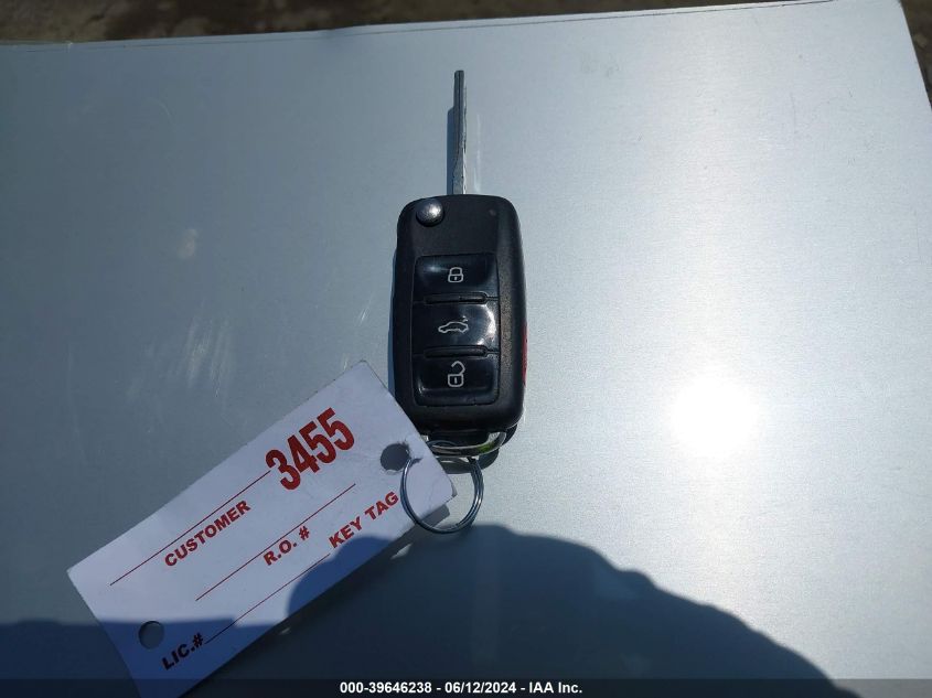 2012 Volkswagen Passat 2.5L S VIN: 1VWAP7A32CC042994 Lot: 39646238