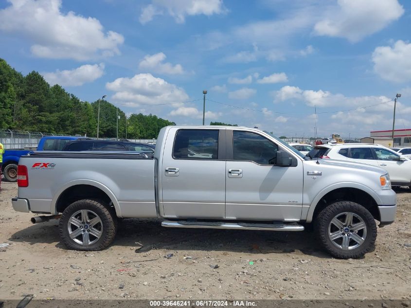 2007 Ford F-150 Fx4/Lariat/Xlt VIN: 1FTPW14V87FB35212 Lot: 39646241