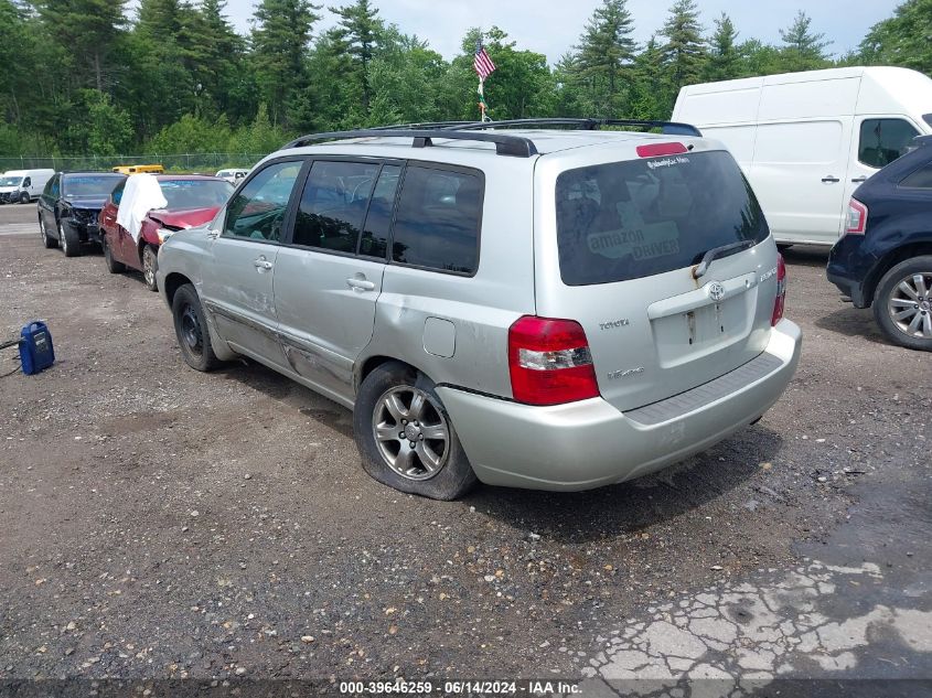 2006 Toyota Highlander V6 VIN: JTEEP21A760141396 Lot: 39646259