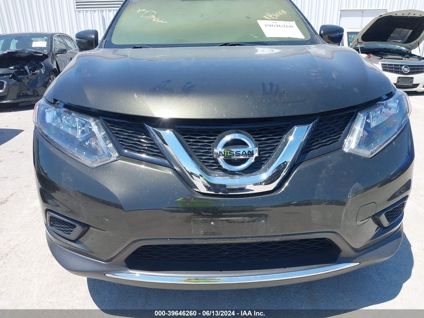 2016 Nissan Rogue Sv VIN: 5N1AT2MV7GC773937 Lot: 39646260