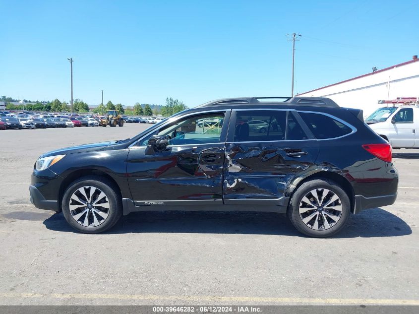 2015 Subaru Outback 2.5I Limited VIN: 4S4BSBNC5F3338045 Lot: 39646282
