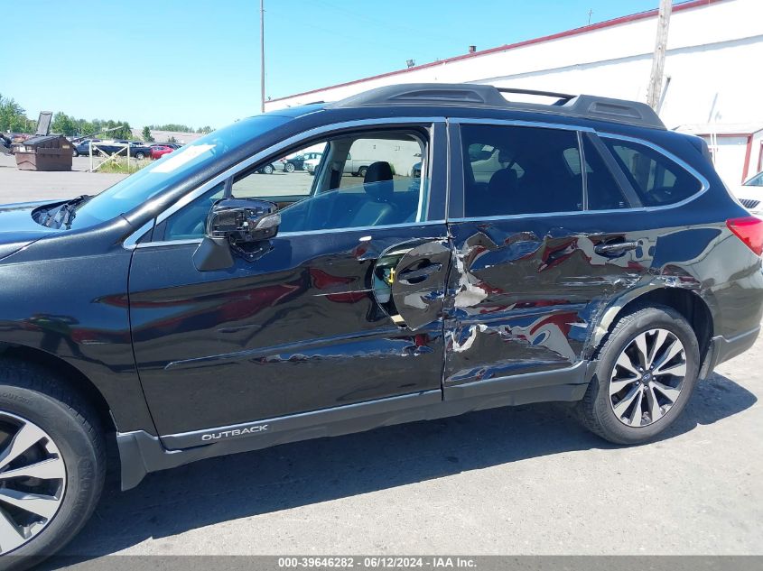 2015 Subaru Outback 2.5I Limited VIN: 4S4BSBNC5F3338045 Lot: 39646282
