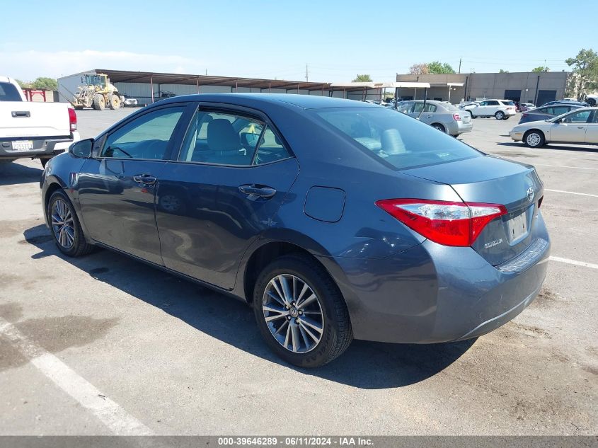 2016 Toyota Corolla Le Plus VIN: 5YFBURHE1GP425342 Lot: 39646289