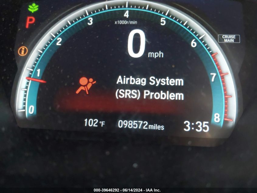 2018 Honda Civic Ex VIN: SHHFK7H57JU215146 Lot: 39646292