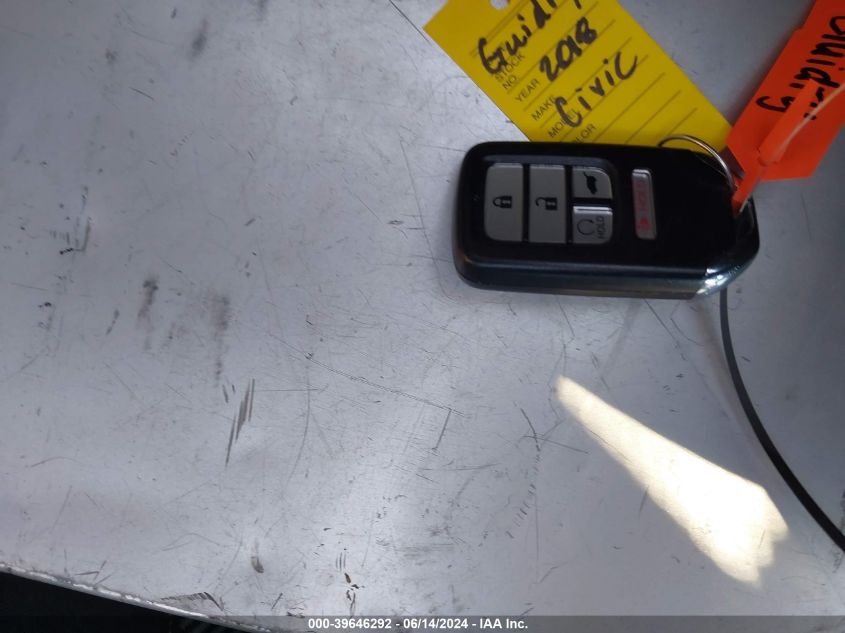 2018 Honda Civic Ex VIN: SHHFK7H57JU215146 Lot: 39646292