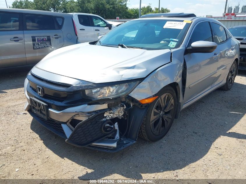 2018 Honda Civic Ex VIN: SHHFK7H57JU215146 Lot: 39646292