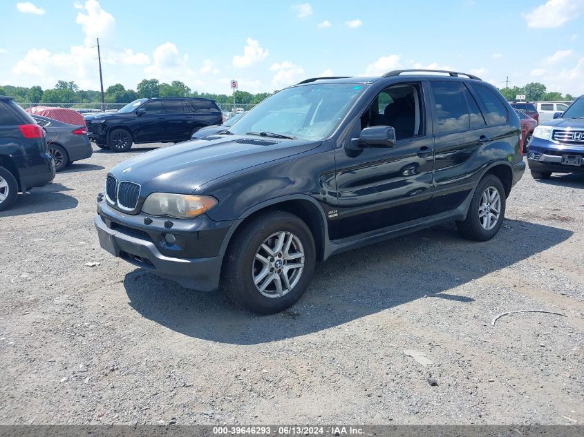 5UXFA13505LY00712 2005 BMW X5 3.0I