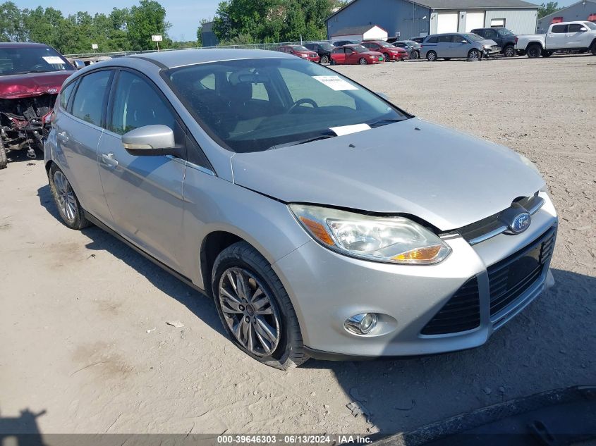 2012 Ford Focus Sel VIN: 1FAHP3M27CL319321 Lot: 39646303