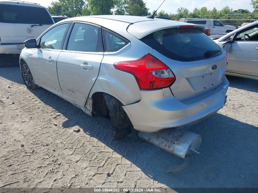 2012 Ford Focus Sel VIN: 1FAHP3M27CL319321 Lot: 39646303