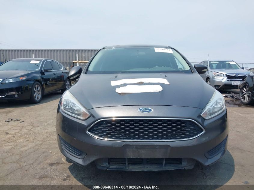 2017 Ford Focus Se VIN: 1FADP3F20HL300077 Lot: 39646314