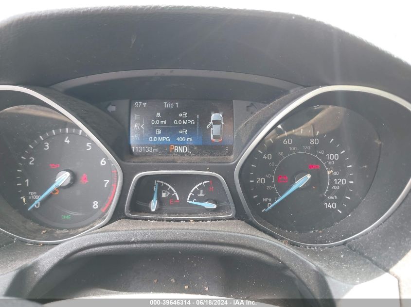 2017 Ford Focus Se VIN: 1FADP3F20HL300077 Lot: 39646314