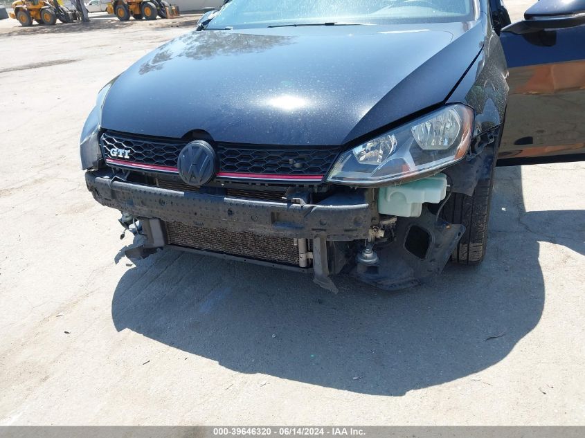 2015 VOLKSWAGEN GOLF GTI 2.0T S 2-DOOR - 3VWTT7AU1FM044347