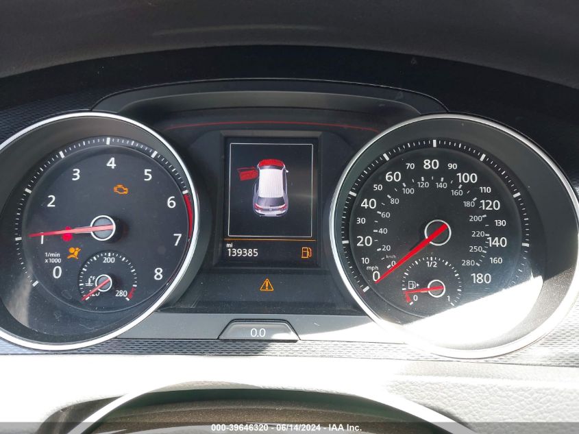 2015 VOLKSWAGEN GOLF GTI 2.0T S 2-DOOR - 3VWTT7AU1FM044347