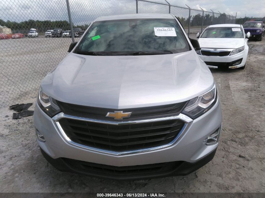 2020 Chevrolet Equinox Fwd Ls VIN: 3GNAXHEVXLS703449 Lot: 39646343