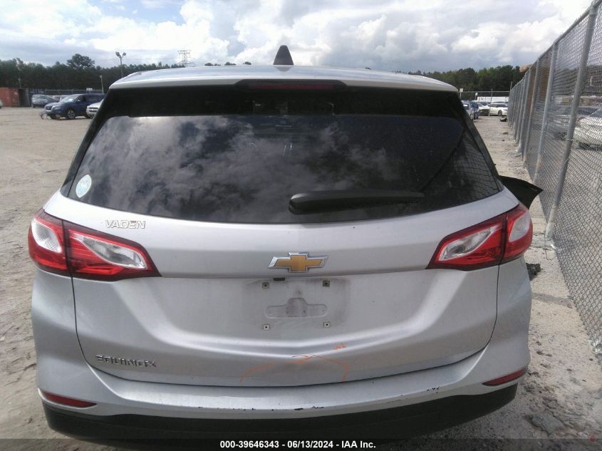 2020 Chevrolet Equinox Fwd Ls VIN: 3GNAXHEVXLS703449 Lot: 39646343