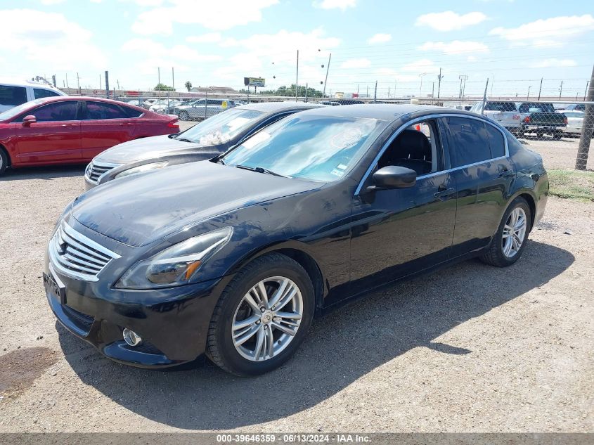 2012 Infiniti G37 Journey VIN: JN1CV6AP7CM622110 Lot: 39646359