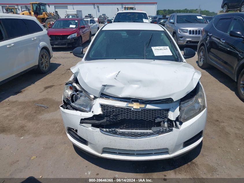 2013 Chevrolet Cruze Ls Auto VIN: 1G1PA5SG8D7319400 Lot: 39646365