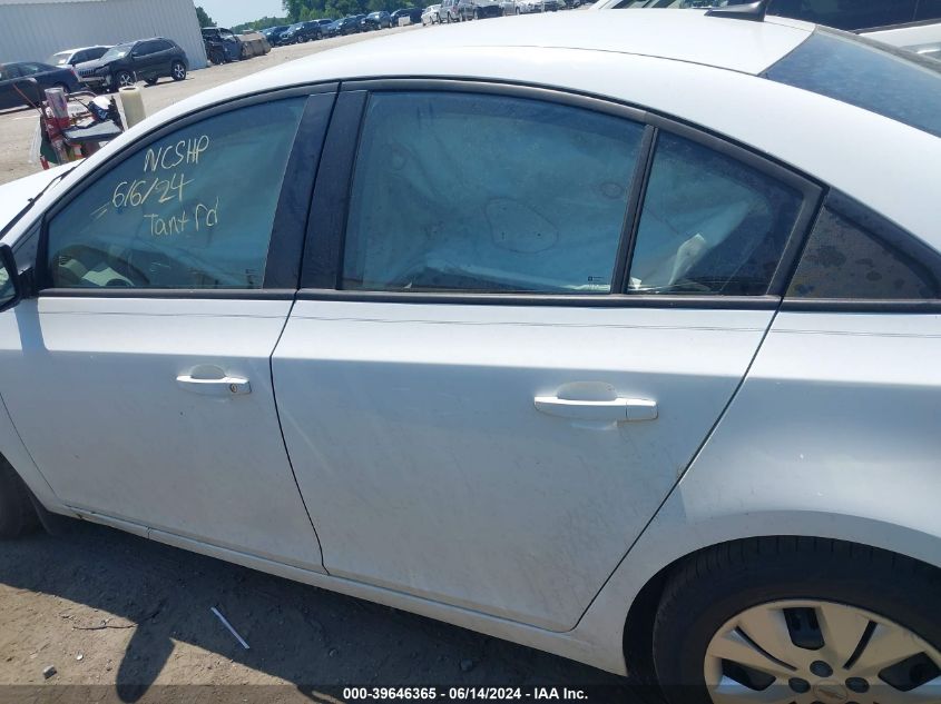 2013 Chevrolet Cruze Ls Auto VIN: 1G1PA5SG8D7319400 Lot: 39646365