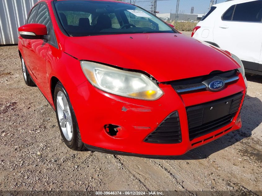 2014 Ford Focus Se VIN: 1FADP3F24EL196303 Lot: 39646374