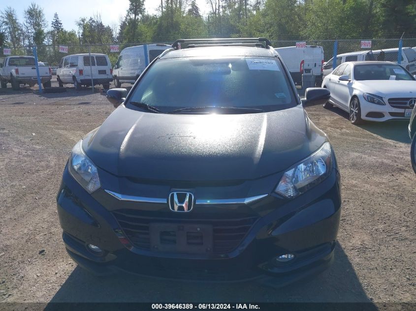2018 Honda Hr-V Ex-L VIN: 3CZRU6H70JM716163 Lot: 39646389