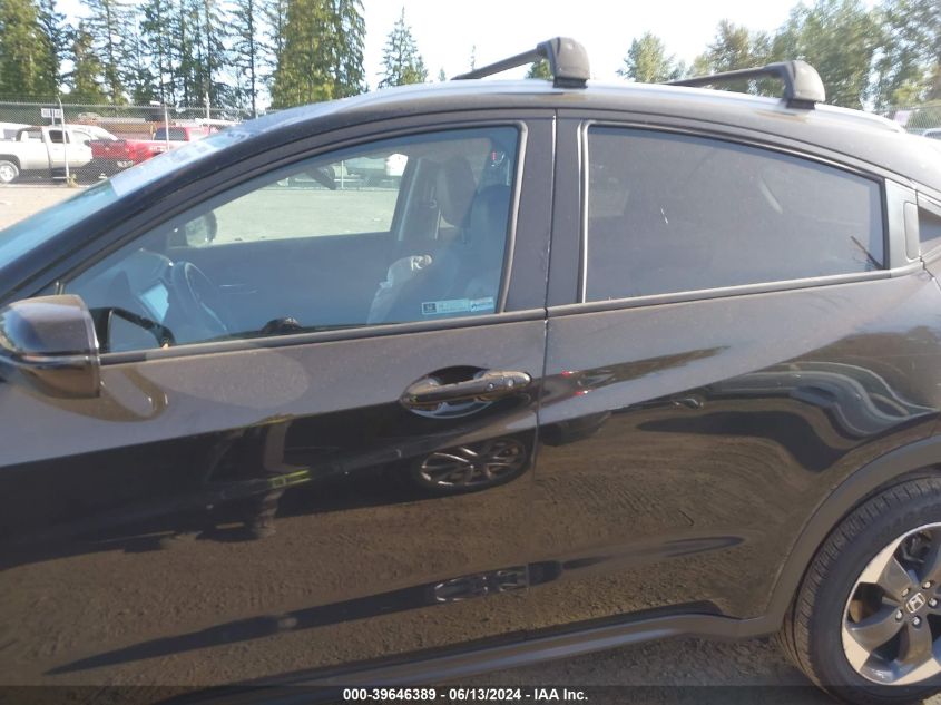 2018 Honda Hr-V Ex-L VIN: 3CZRU6H70JM716163 Lot: 39646389