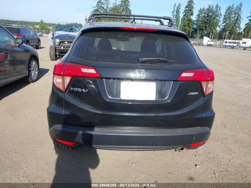 2018 Honda Hr-V Ex-L VIN: 3CZRU6H70JM716163 Lot: 39646389