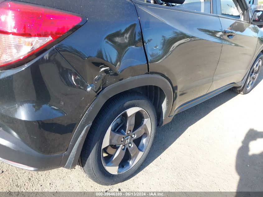 2018 Honda Hr-V Ex-L VIN: 3CZRU6H70JM716163 Lot: 39646389