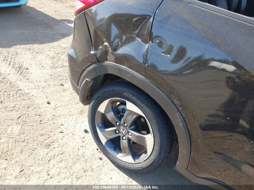 2018 Honda Hr-V Ex-L VIN: 3CZRU6H70JM716163 Lot: 39646389