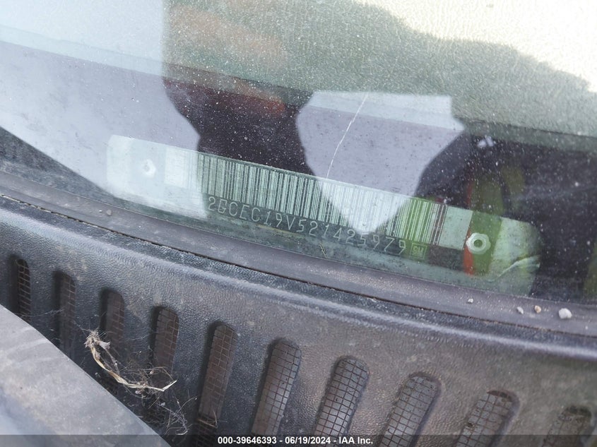 2002 Chevrolet Silverado 1500 Ls VIN: 2GCEC19V521425979 Lot: 39646393