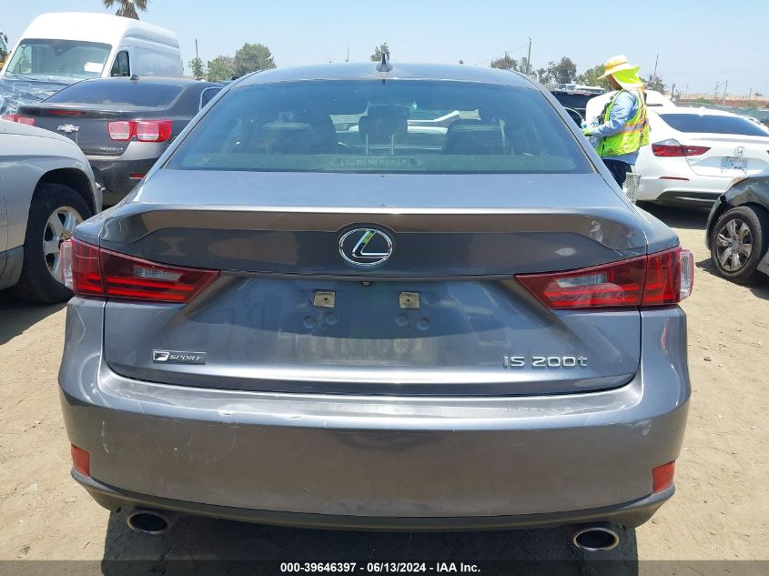 2016 Lexus Is 200T VIN: JTHBA1D21G5034774 Lot: 39646397