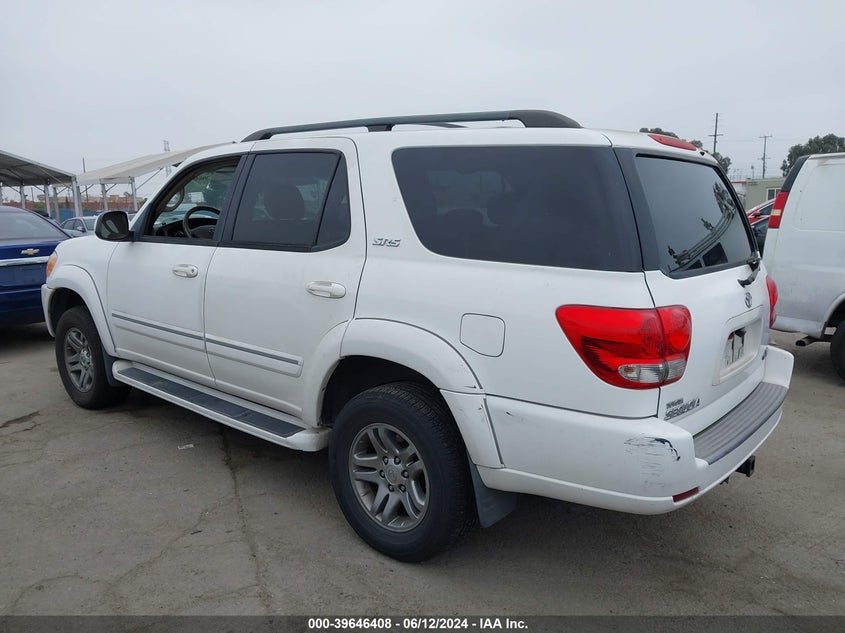 2006 Toyota Sequoia Sr5 V8 VIN: 5TDZT34AX6S278851 Lot: 39646408