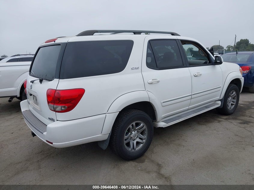 2006 Toyota Sequoia Sr5 V8 VIN: 5TDZT34AX6S278851 Lot: 39646408