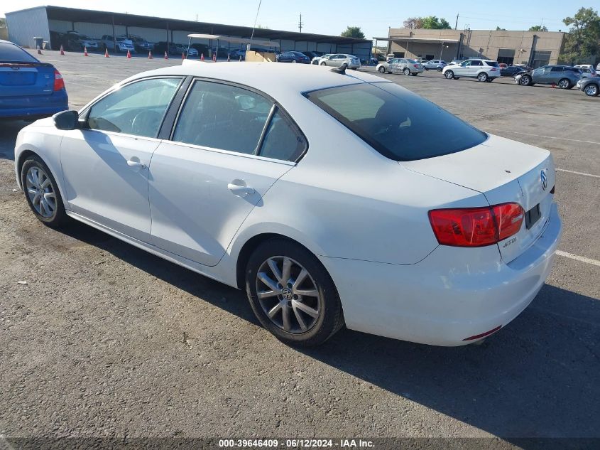 2013 Volkswagen Jetta 2.5L Se VIN: 3VWDP7AJ1DM424865 Lot: 39646409