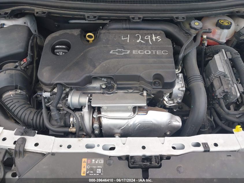 2017 Chevrolet Cruze Premier Auto VIN: 1G1BF5SM1H7278342 Lot: 39646410