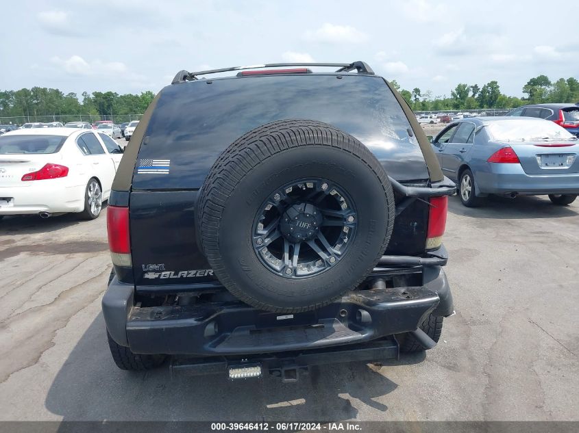 2000 Chevrolet Blazer Ls VIN: 1GNCT18W4YK159212 Lot: 39646412